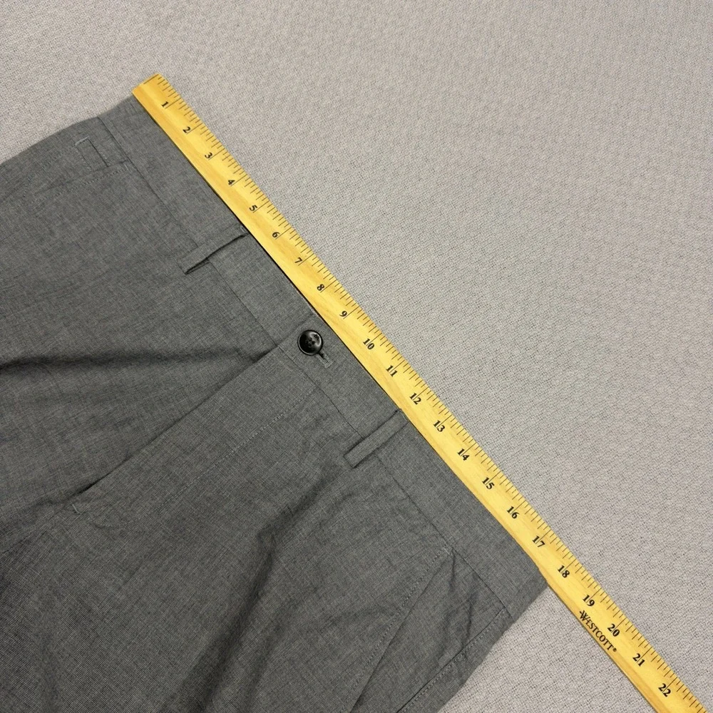Banana Republic Kentfield Pant Mens 34x30 Gray Cotton Chino Trousers Preppy